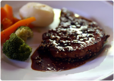 Côtes de porc grillées en marinade asiatique