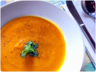 Velouté de carottes au curry