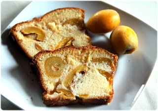 Cake aux nèfles du Japon