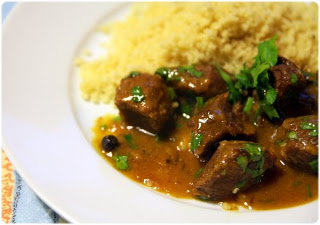 Veau à l’orange et aux épices
