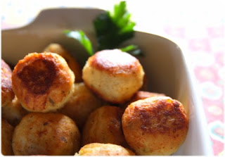 Croquettes de pommes de terre au fromage