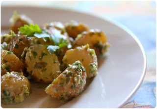 Salade de pommes de terre rôties