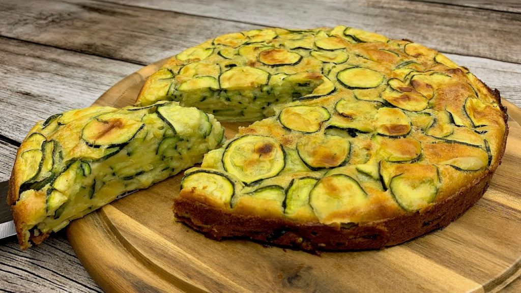 Cuketa, to je nejlepší a nejchutnější slaný koláč, jaký jsem jedl: šílené. Má pouhých 180 kcal!