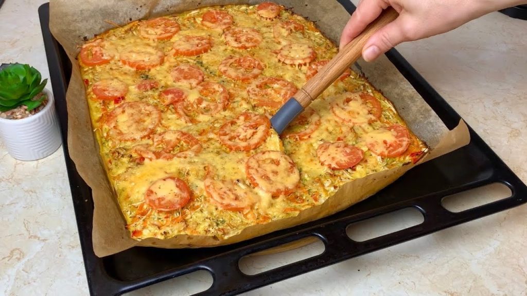 Našel jsem způsob, jak konzumovat pizzu bez rafinované mouky, všichni ji jedli doma | Pouze 160 kalorií!