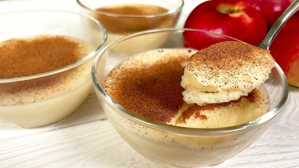 Krémový dezert, dělám ho s jablky: jím ho vždycky, když držím dietu | Pouze 100 kcal!
