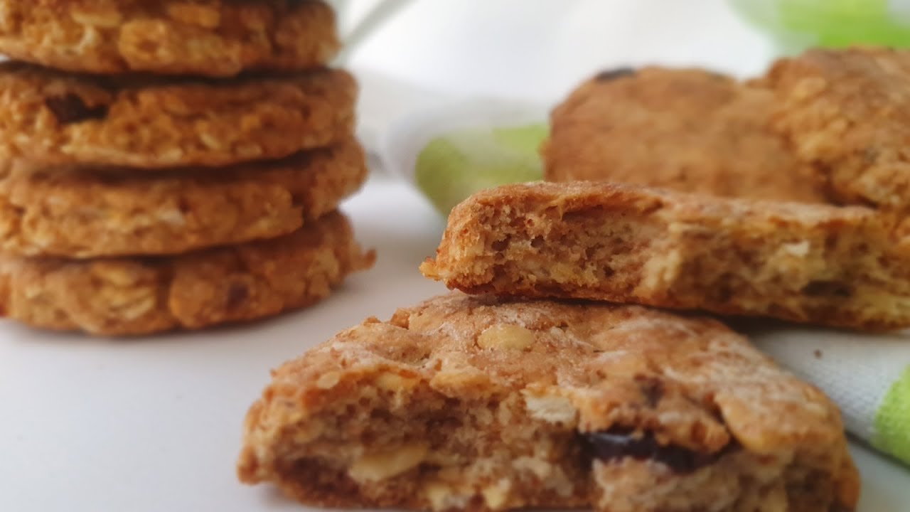 Sušenky k snídani, jsou ideální k obědu bez hladu: bohaté na vlákninu a bílkoviny | Pouze 90 kcal!