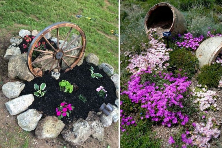 DIY květinové záhony – mnoho snadno realizovatelných nápadů pro vaši zahradu