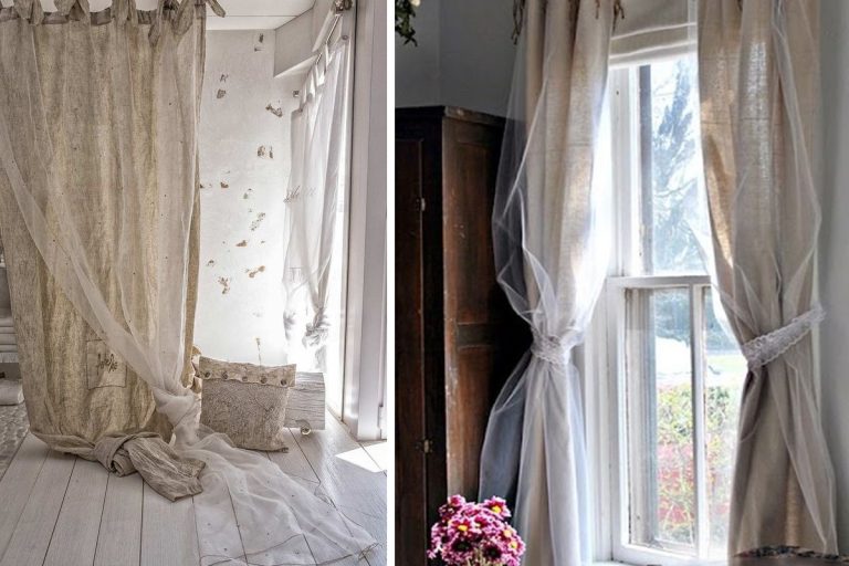 Shabby Chic Curtains: detail dělá rozdíl!