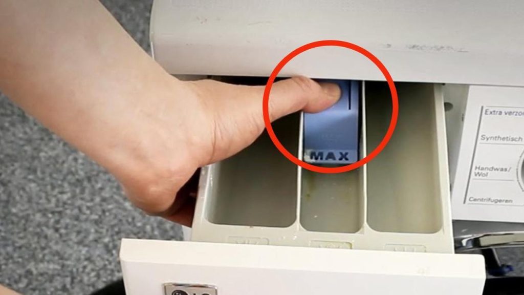 Vždy dokonalé prádlo s tajným tlačítkem na pračce: nikdy na něj nekliknete