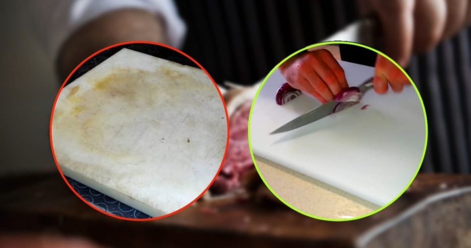 Kuchyňské prkénko, tajemství řezníků, aby vypadalo znovu jako nové