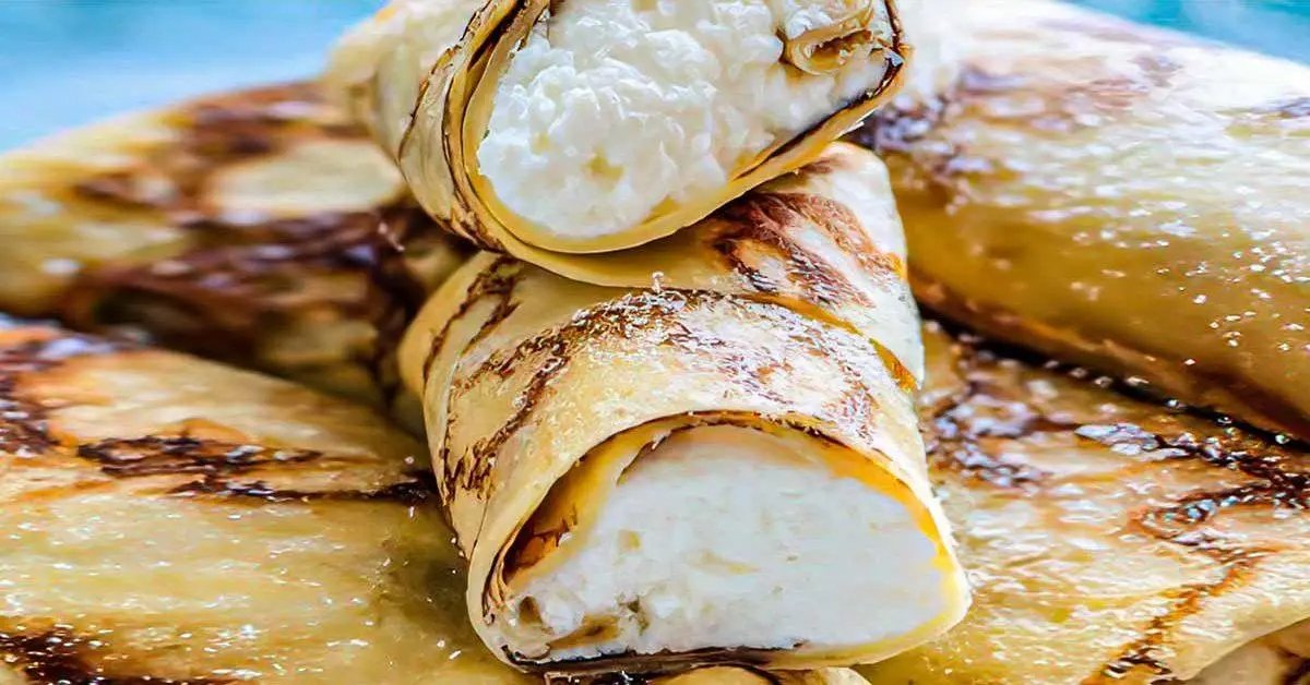Recept na sýrové palačinky: lahodné a jemné