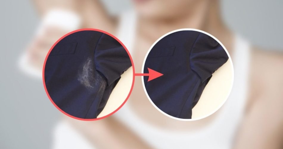 Skvrny od deodorantu na oblečení, přísada, která je odstraní za 1 minutu