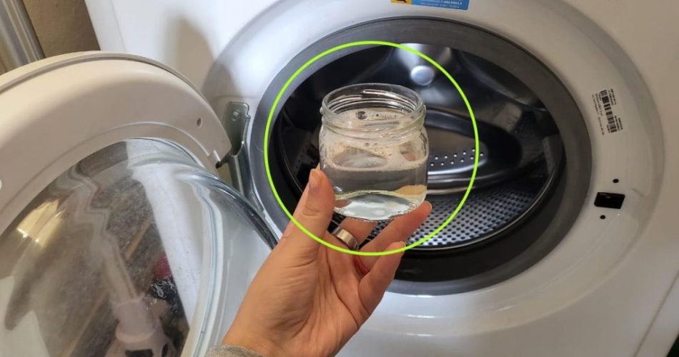 Pračka, trik s nádobami na důkladné vyčištění filtru: funguje okamžitě