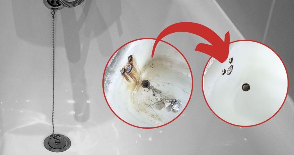 Nažloutlá vana, trik koštěte, jak ji dokonale vyčistit: bez námahy