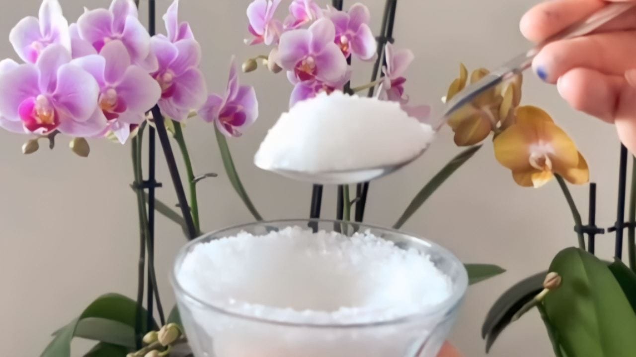 Orchideje plné květů a zdravé po celý rok, pokud to budete dělat 1x týdně