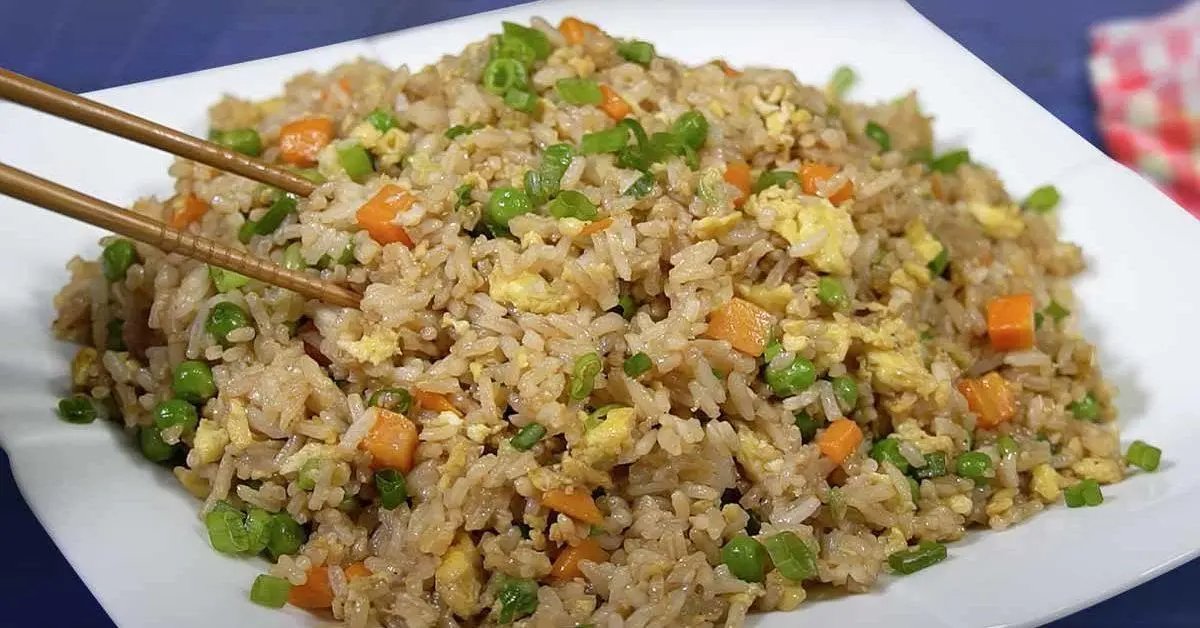 Čínská rýže: recept krok za krokem