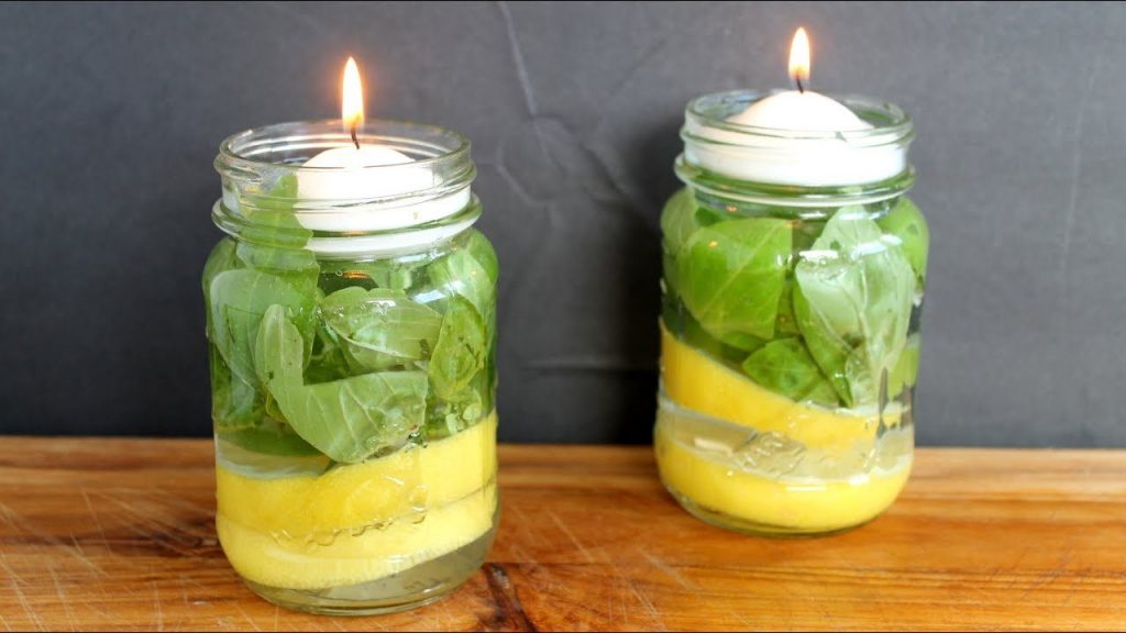 Domácí svíčky proti komárům