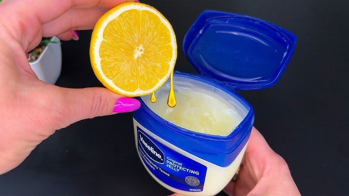 Vazelína a citron: výhody